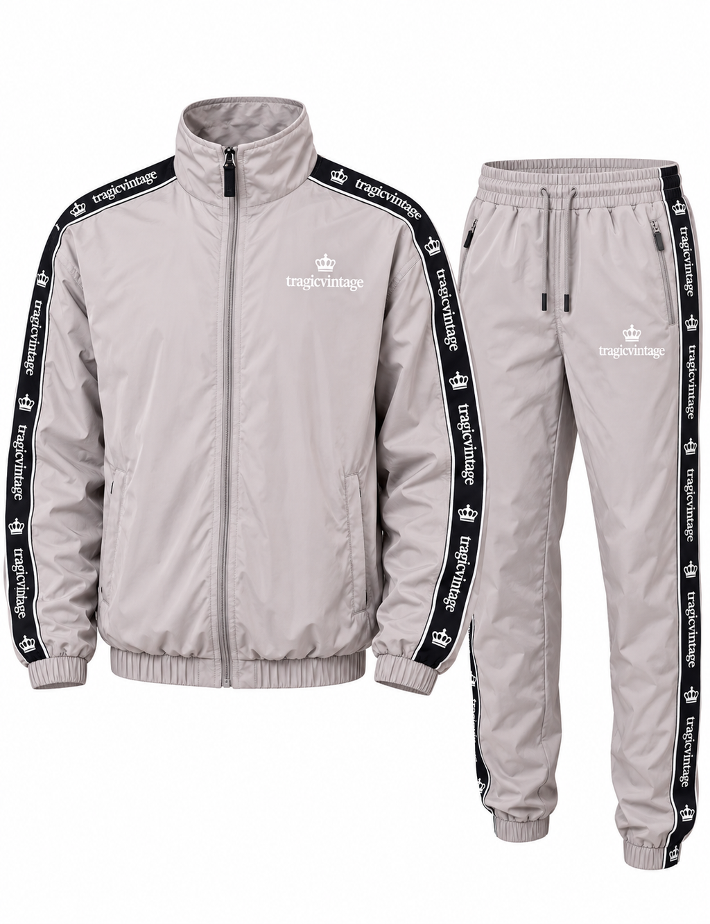 Tragicvintage Track Jacket and Jogger Set